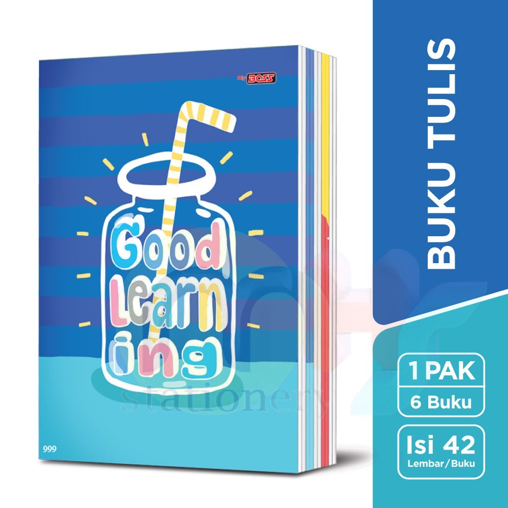 

Buku Tulis Boxy 42 Lembar 1 PAK 6 BUKU Big Boss BigBoss B5 VISION