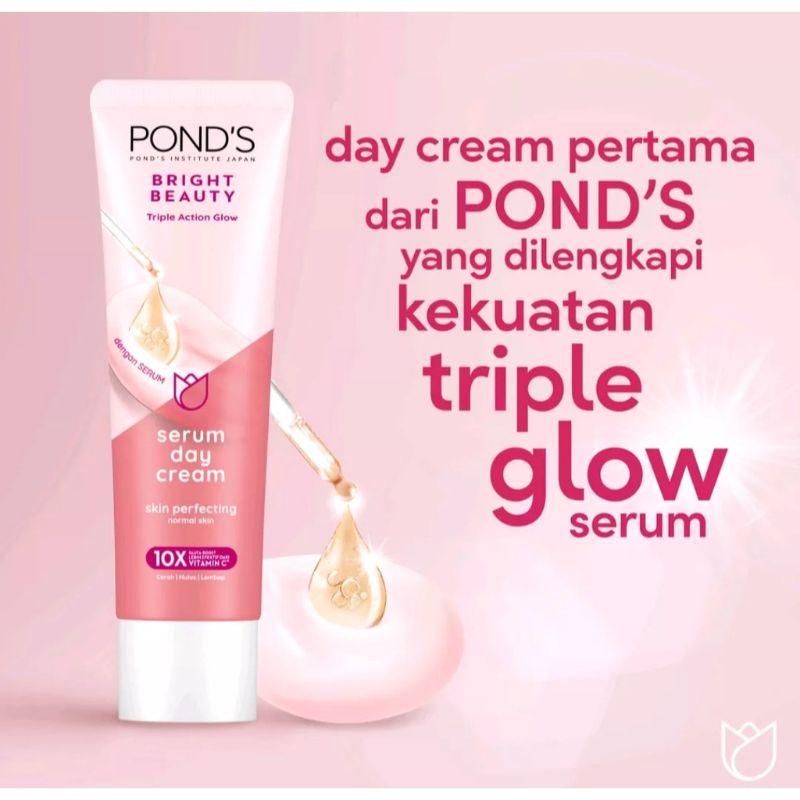 Ponds Bright Beauty Serum Day Cream 40 gr