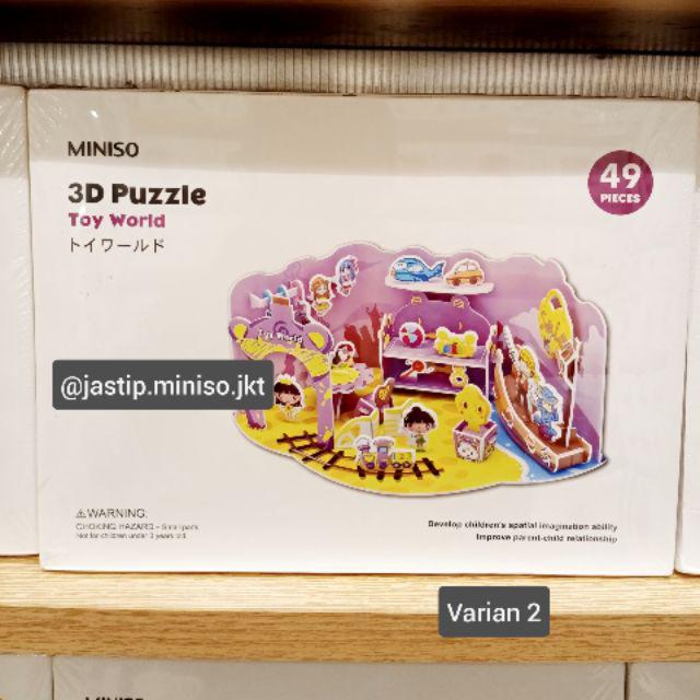 miniso 3d puzzle castle