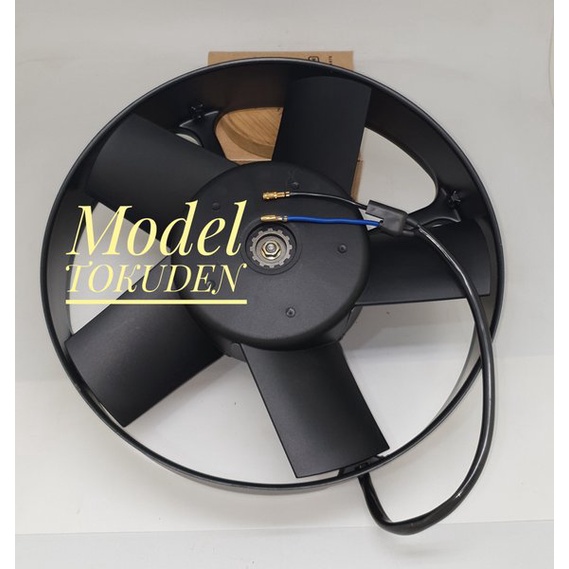 Extrafan MODEL TOKUDEN 12 VOLT 12 V Kipas Motor Extra Kondensor AC Mobil Universal Untuk Minibus