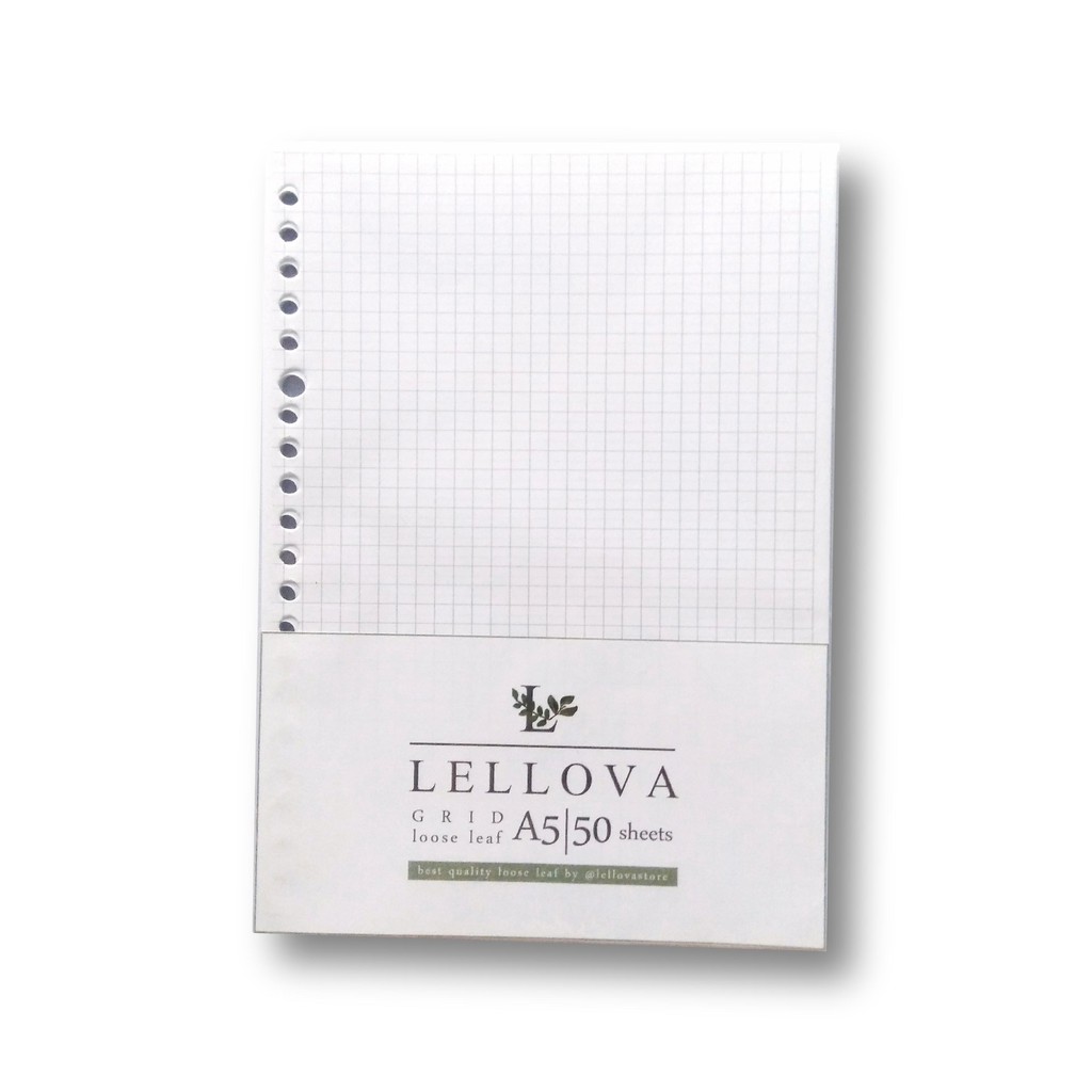 

A5 GRID LOOSE LEAF | Lellova Store
