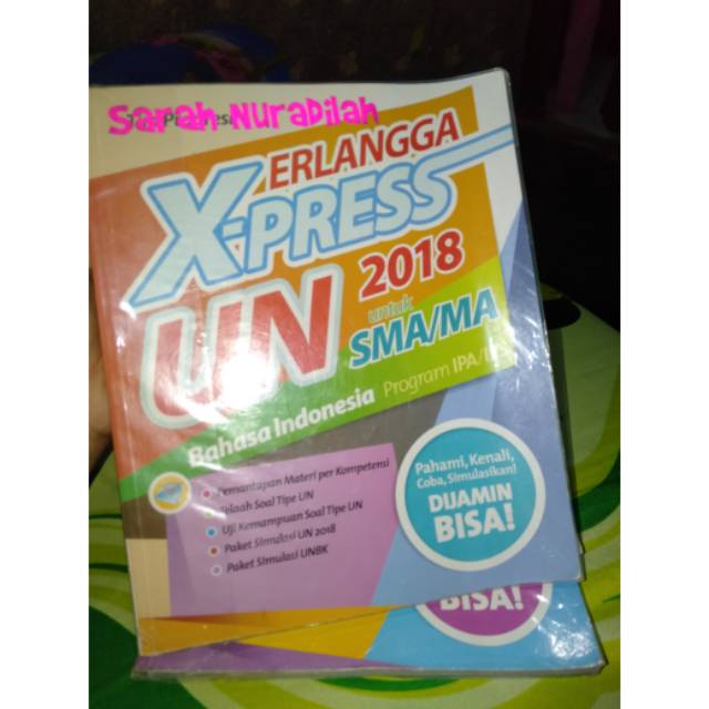 Buku Latihan Un Bahasa Indonesia Kelas Xii Penerbit Erlangga Shopee Indonesia