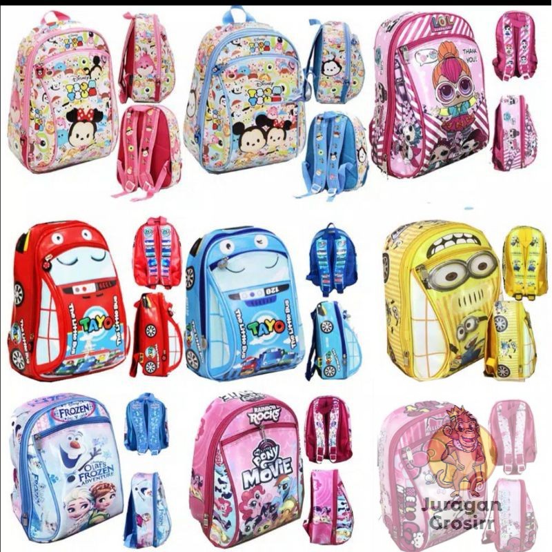 JG - COD - TAS SEKOLAH - TAS ANAK TK - RANSEL ANAK - SEKOLAH - TAS MOBIL