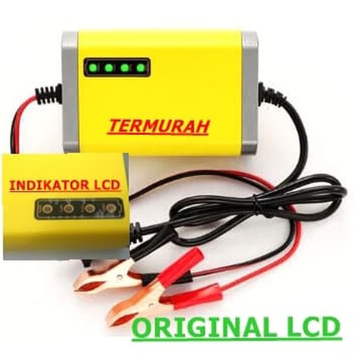 Jual CHARGER AKI 12 VOLT / CHARGER ACCU MOTOR | Shopee Indonesia