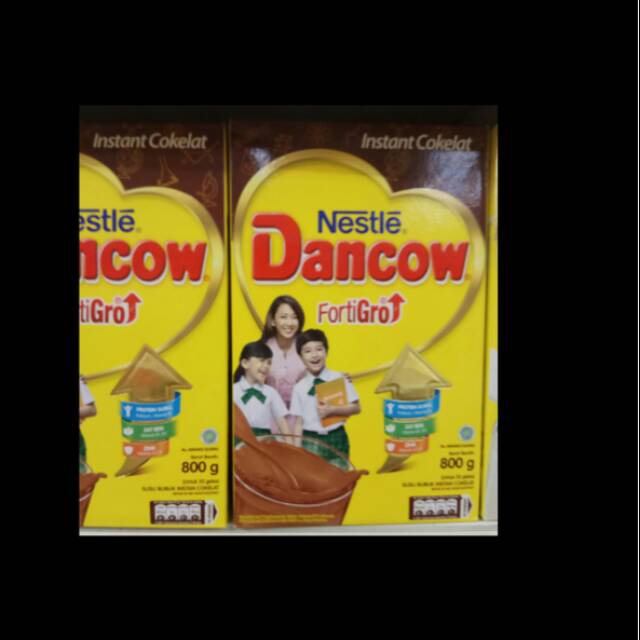 

Susu bubuk Dancow coklat fortigro Nestle