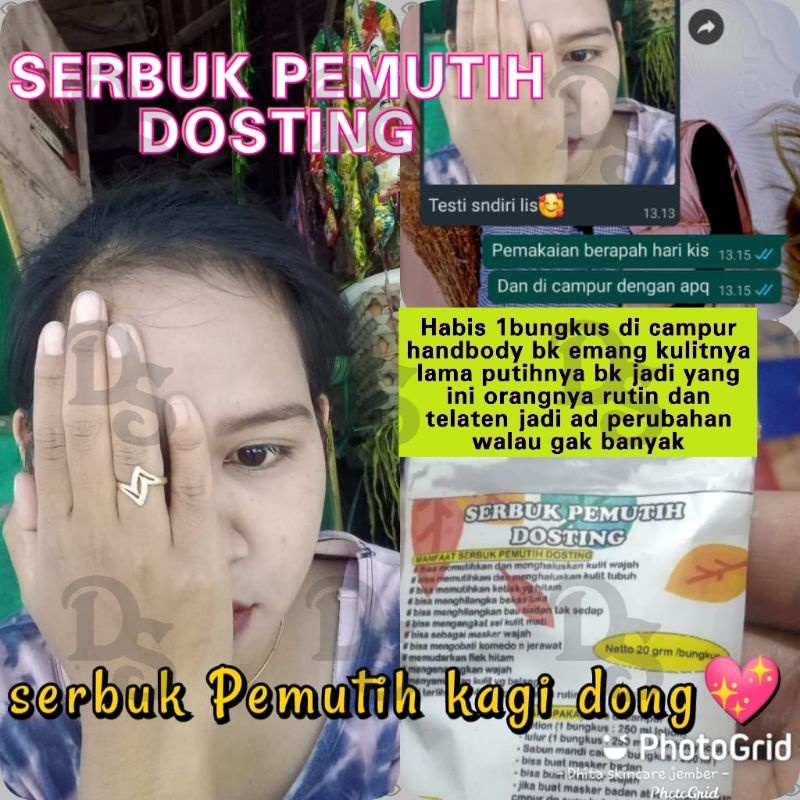 SERBUK PEMUTIH DOSIS TINGGI/SERBUK PEMUTIH DOSTING/PEMUTIH DOSTING