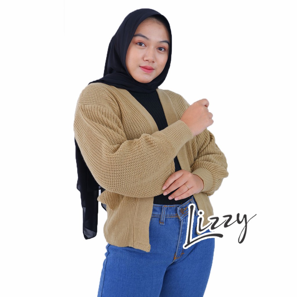 Lizzy - CROP CARDIGAN ASHIKA PREMIUM