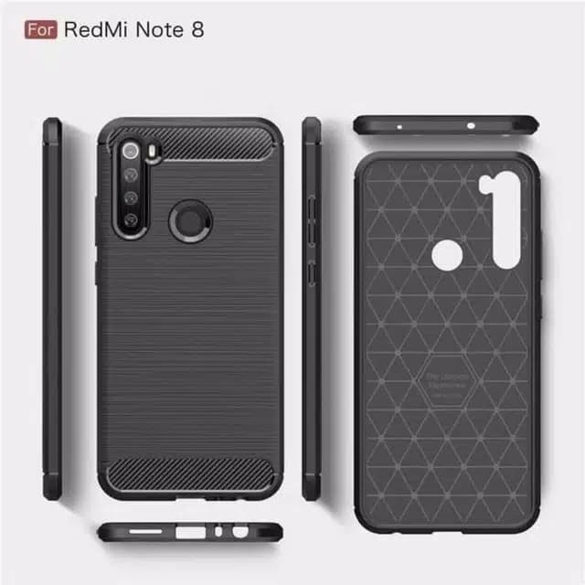 XIAOMI REDMI NOTE 5A REDMI NOTE 8 8 PRO Silicon Carbon Slim Fit Soft Case Premium