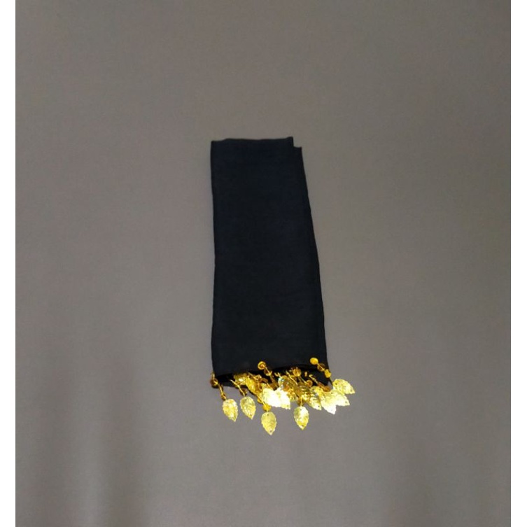 selendang Tari Anak / Sampur  / Selendang Tari Ronce / Sampur Tari Sifon-Hitam