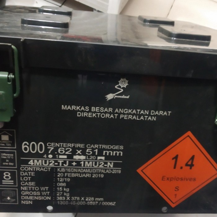 

Vgjb98 Box Kotak Plastik Bekas Amunisi Pluru Pindad Serbaguna Terlaris
