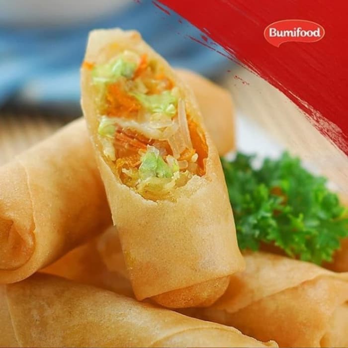 Bumifood Lumpia Sayur ( Vegetable Spring Roll ) Isi 10