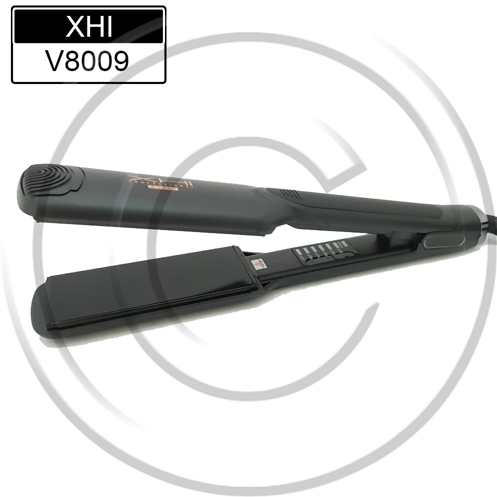 XHI / XHI-V8009 / Catokan Rambut 2in1 Plat Lebar Lurus