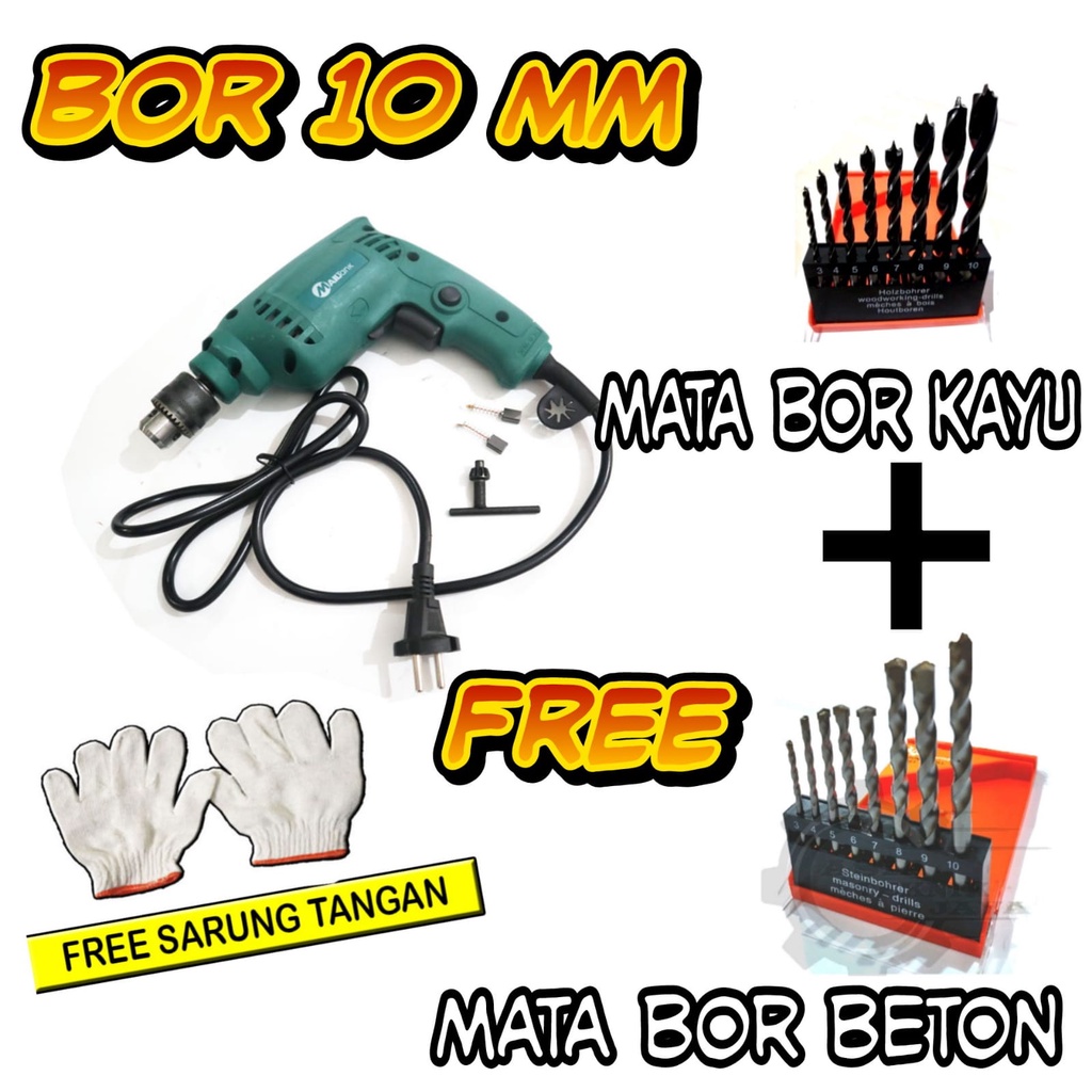 MESIN BOR LISTRIK MAILTANK SH 30 / MESIN BOR MAILTANK 10MM