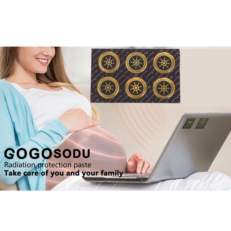 {LUCKID}6Pcs quantum shield sticker phone sticker for phone anti radiation protection