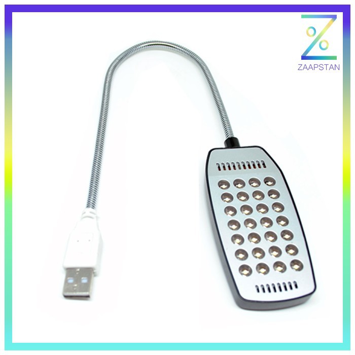 Goodland Lampu USB 28 LED dengan Modul ON / OFF - LZY-028 - Black