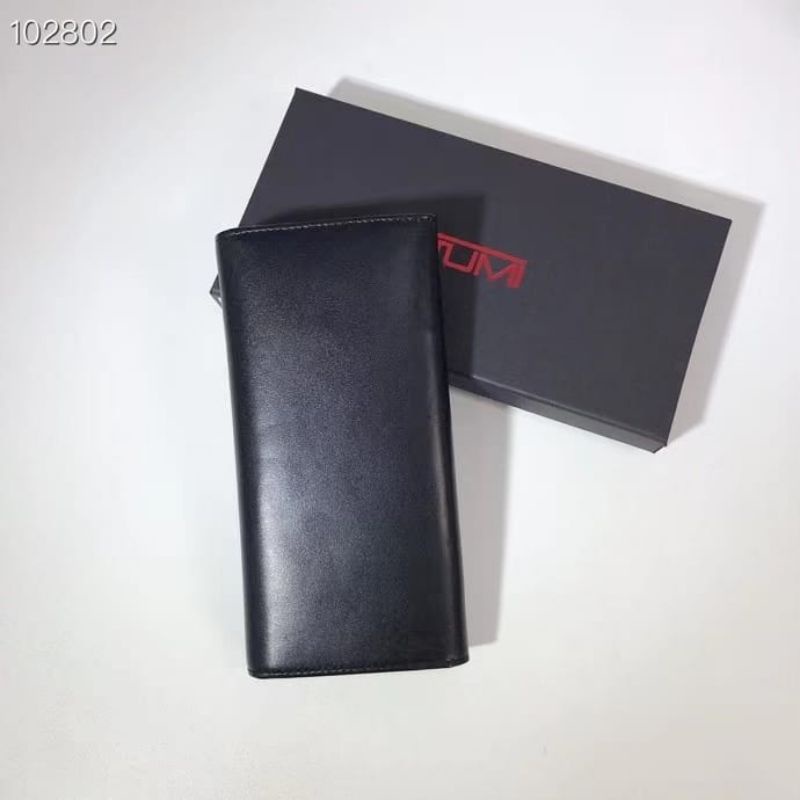 dompet tumi panjang wallet kulit asli leather lipat 2