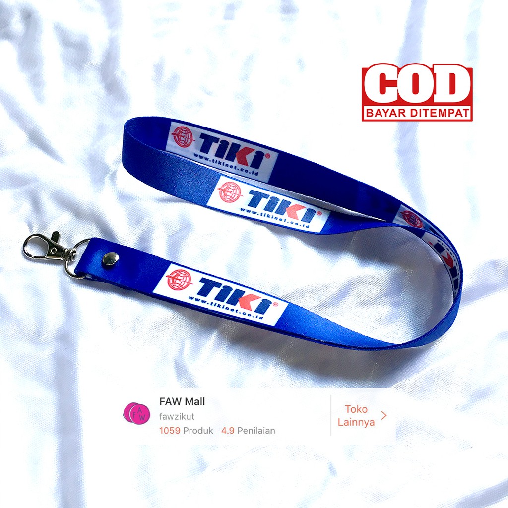 

Tali Landyard TIKI Titipan Kilat / Tali ID Card