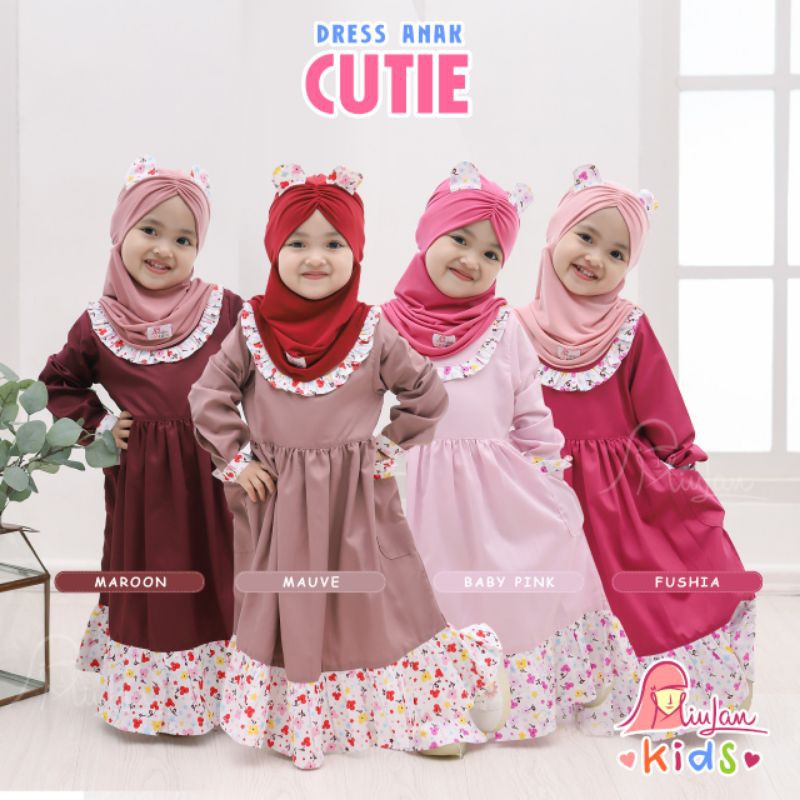 DRESS ANAK CUTTIE BY MIULAN KIDS
