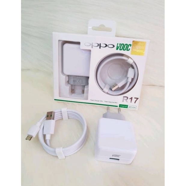 CHARGER OPPO SUPER VOOC ORIGINAL 100%  R11 R15 REALME 3 R17 USB MICRO ORIGINAL 100%