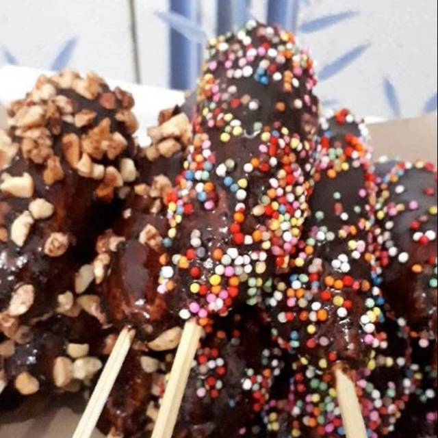 

Pisang coklat beku
