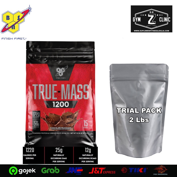 True Mass 1200 2 Lbs BSN Weight Gainer Murah