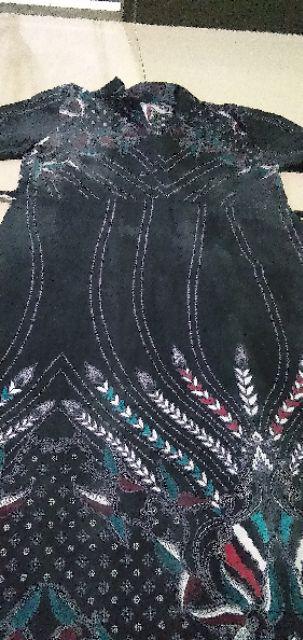 Batik Couple Keluarga Gamis Anak Prasasti Hem Anak