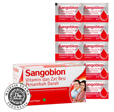 Sangobion Capsules 10's (Strip)