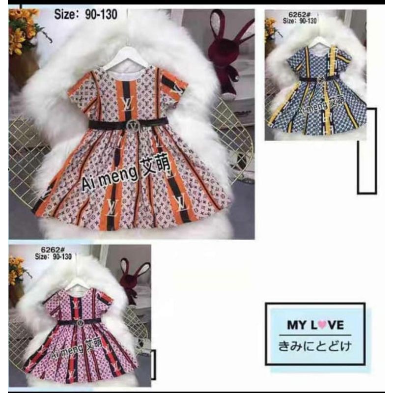 DRESS LV/DRESS ANAK
