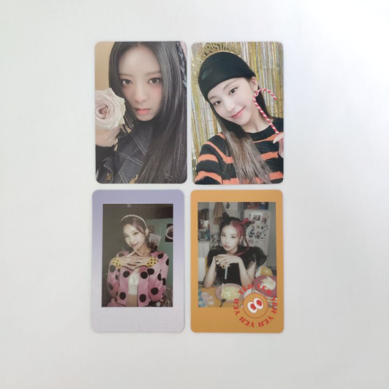 [READY] ITZY Synnara Yeji Polaroid Benefit US Yeji ITZY Photocard Withdrama & Yuna Photocard Crazy I