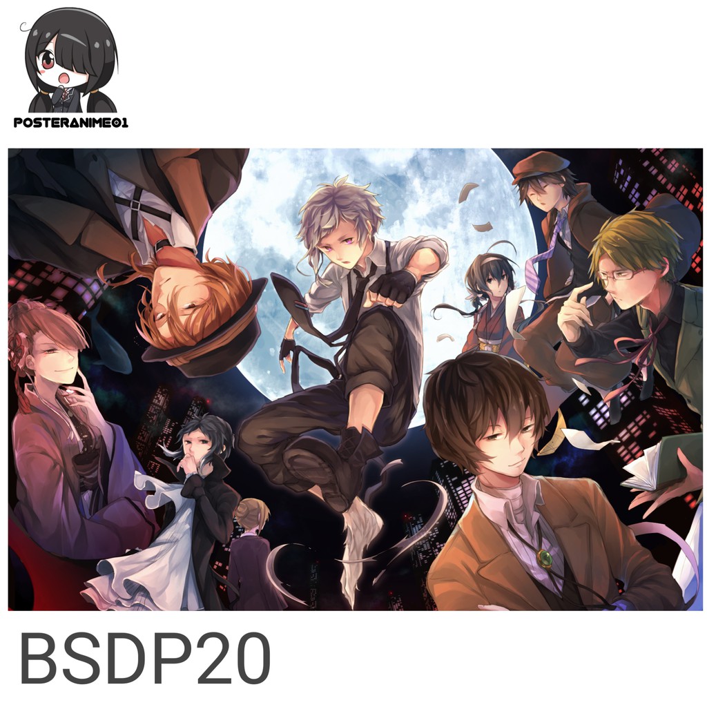 Poster Anime Bungou Stray Dogs #1 | Poster Anime Bungou Stray Dogs-BSDP20