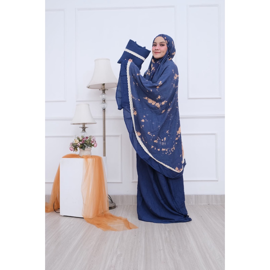 MUKENA TIE DYE MOTIF TERBARU DAN BAHAN SUPER ADEM
