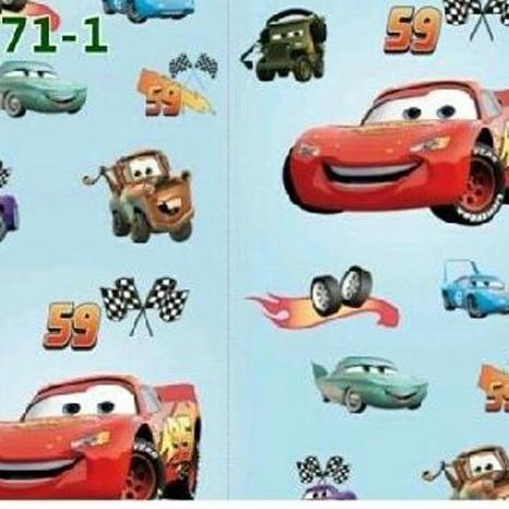 Terjangkau - Wallpaper dinding 3d kamar tidur / Wallpaper dinding kamar anak wallstiker Motif Kartun