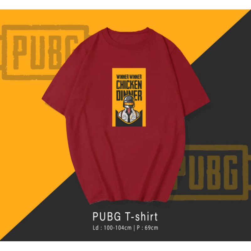 T-SHIRT PUBG OVERSIZE