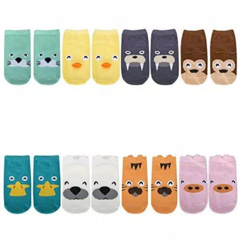 KAOS KAKI CUTE ANIMAL 3D