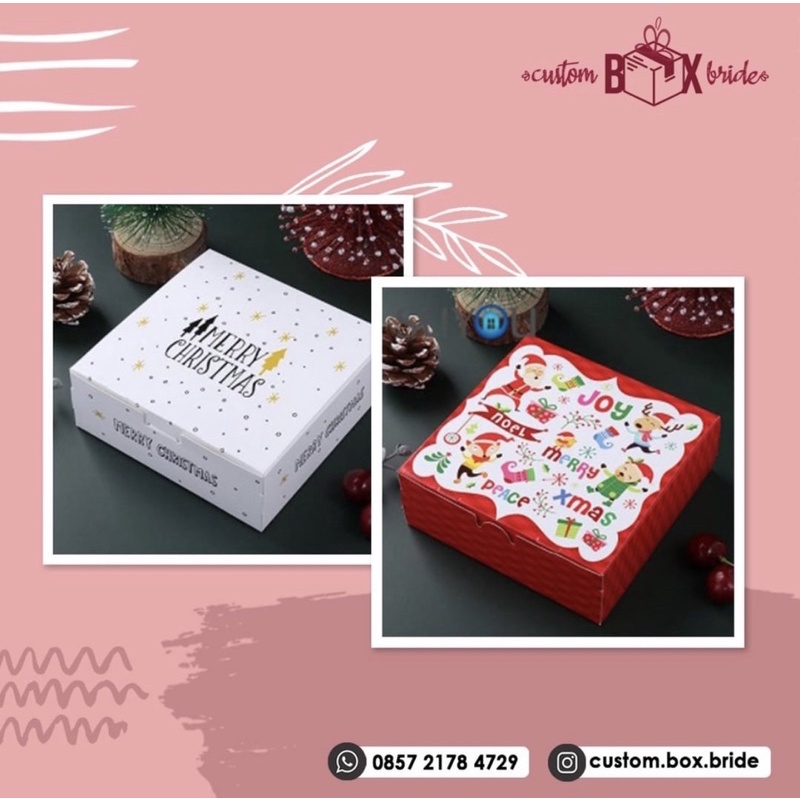 

CHRISTMAS GIFT BOX FREE CARD - KOTAK NATAL - KADO NATAL