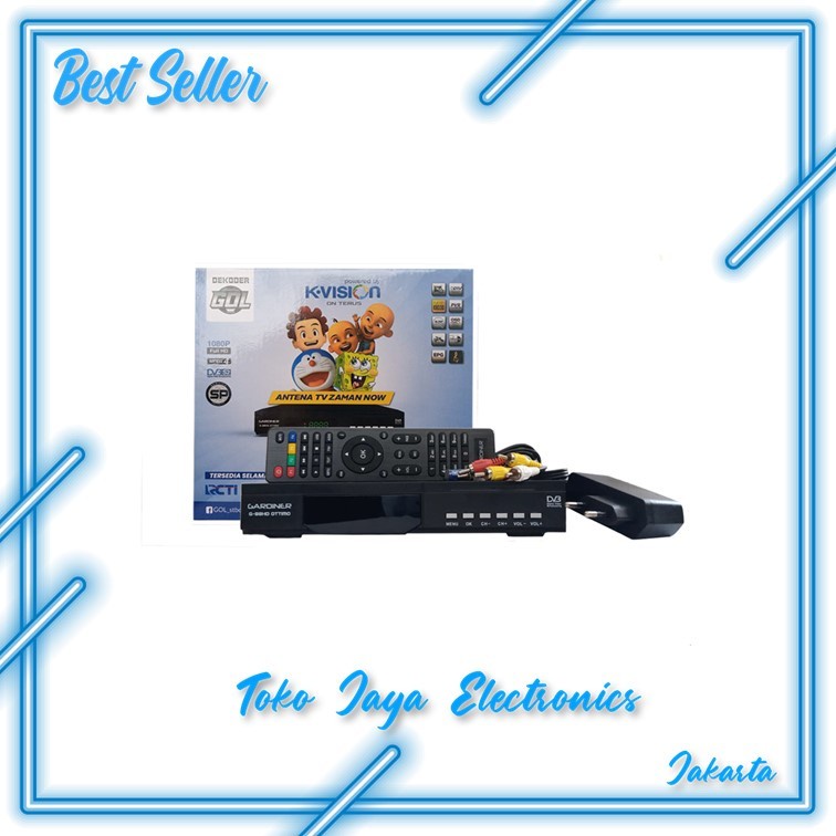 TJE Bisa Acakan Voucher Gardiner Receiver G-88 HD Ottimo Best Selling