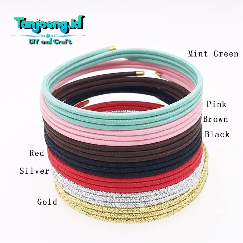 Gelang Tali Kawat Magnet Model Lilit Magetik Lucky Rope Untuk Liontin Emas