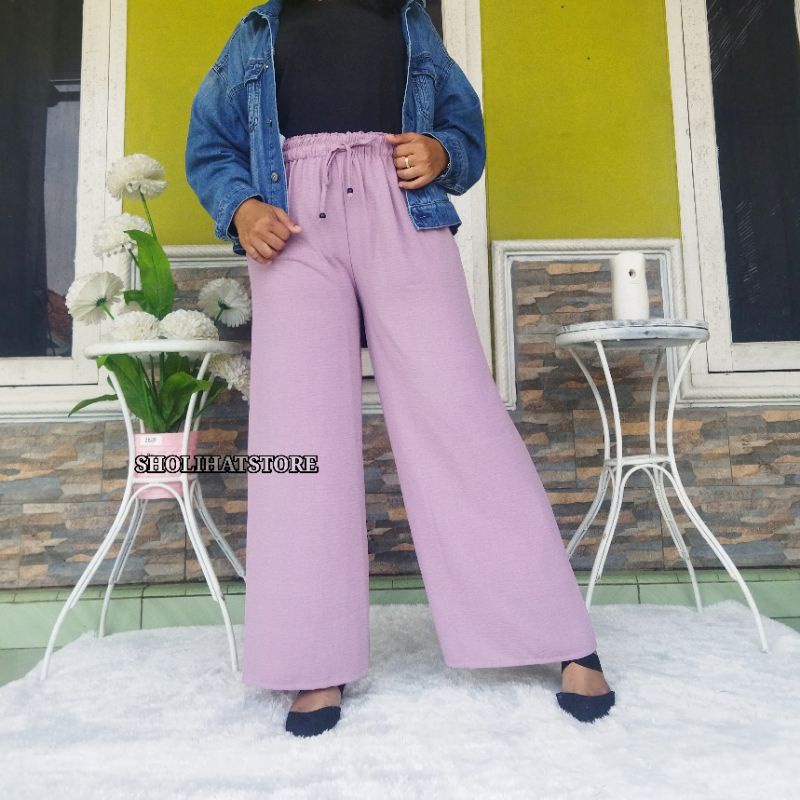 KULOT CRINKLE AIRFLOW IMPORT PREMIUM FIT XXL PINGGANG HIGHT WAIST TALI SERUT/ CELANA KULOT PANJANG  KRINGKEL PREMIUM SIZE XL SIZE XXL / DAILY CULLOTE HIGHWAIST / KULOT AIRFLOW / KULOT RUBY CRINKLE CULLOTE PANTS JUMBO / KULOT POLOS JUMBO / SHOLIHATSTORE