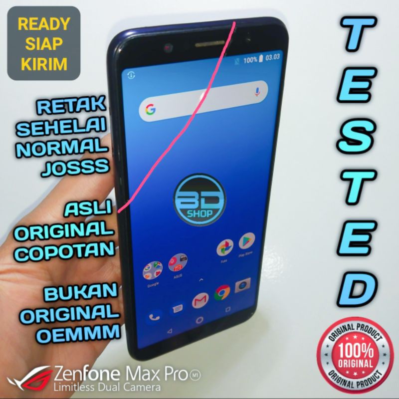 ORIGIN   AL ASLI COPOTAN LCD Touchscreen Frame Asus Zenfone