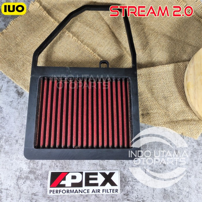 Filter Udara Racing Honda Stream 2.0 (2000-2003) APEX H6210