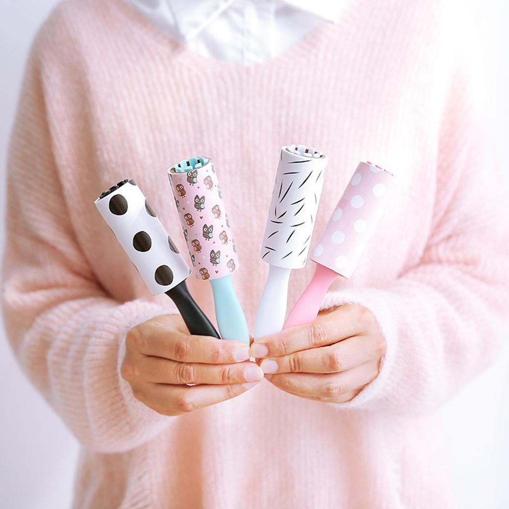 

30 Lembar dengan Pegangan Sikat Rol Serat Dapat Digunakan Kembali Penghapus Debu