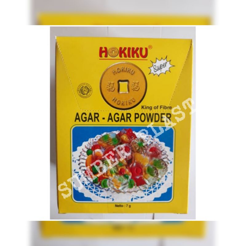 

Hokiku Agar" Warna Putih isi 12 pcs
