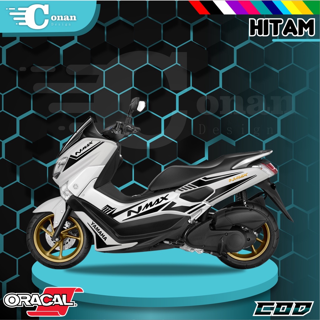 Aksesoris Motor Nmax Cutting Sticker Nmax Stiker Motor Nmax Striping Nmax 2019 All Nmax - NMxB43