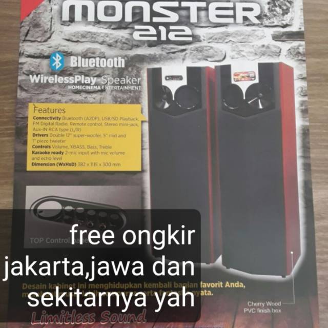 Speaker Aktif Roadmaster Monster 212