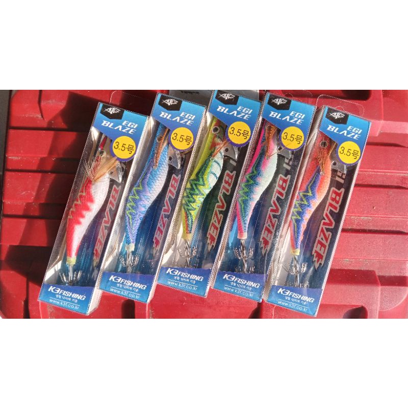 WATER KILLER EGI BLAZE 3.5 SQUID JIG RATTLE GID