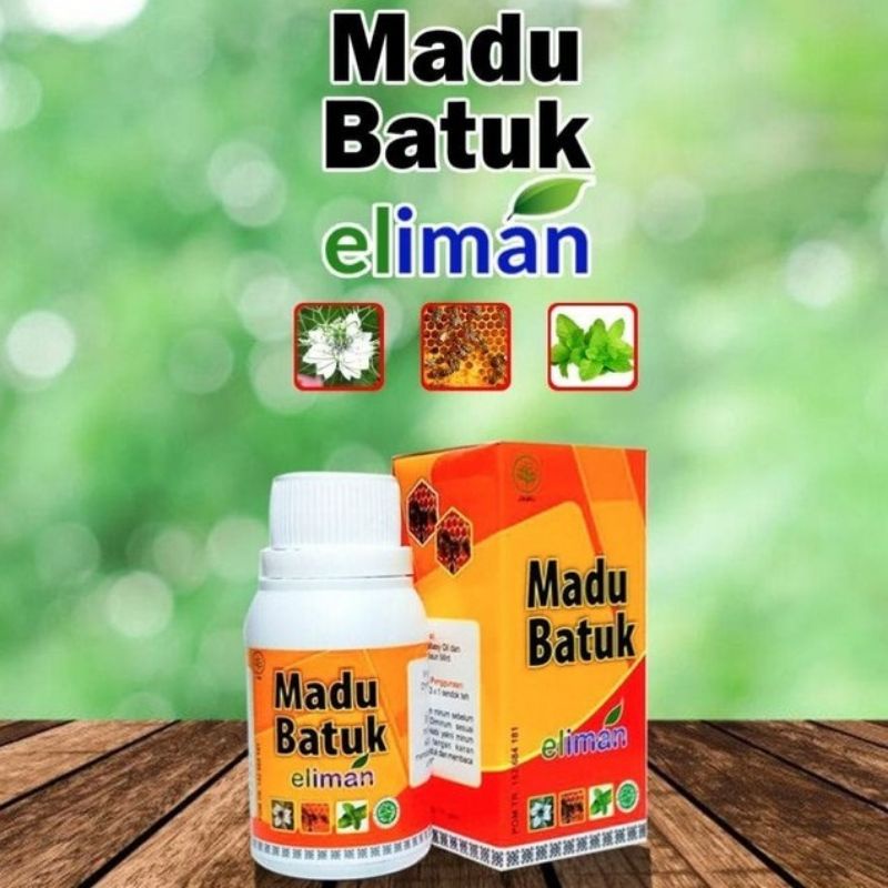 

Madu Batuk EL IMAN BPOM 175gr - Madu ELIMAN Obat Batuk Flu Radang