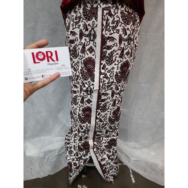 ROK Kebaya Wiru Domas Polos