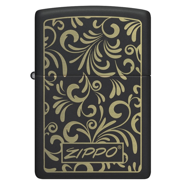 Original Zippo Golden Floral Design 48152 Madein USA