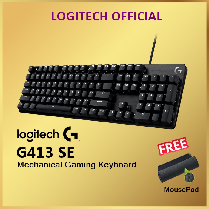 Logitech G413 SE Full Size Keyboard Gaming Mechanical G 413