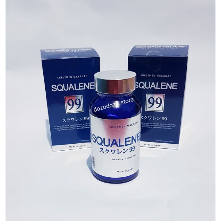 Squalene 99 botol (90 butir) / Squalene99 ori produk jepang